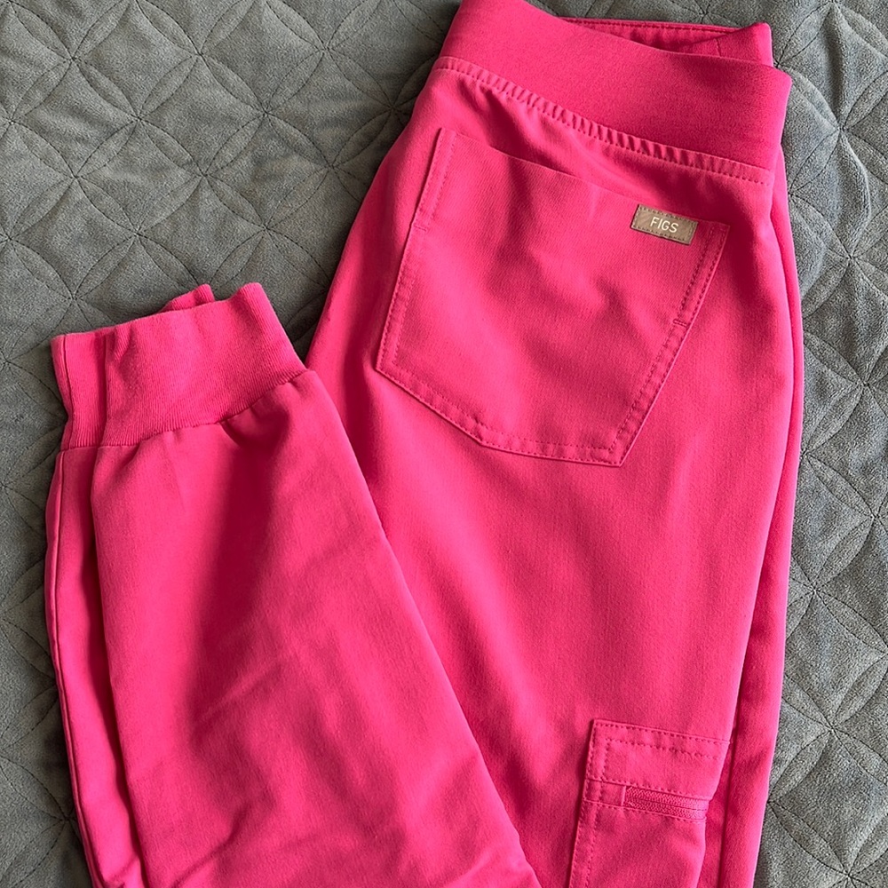 FIGS Scrubs: XS Top AND XS (Tall) Pants.